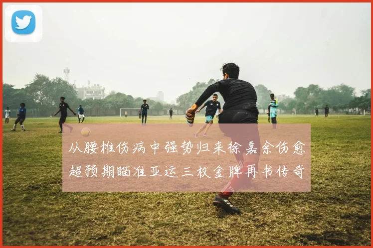 从腰椎伤病中强势归来徐嘉余伤愈超预期瞄准亚运三枚金牌再书传奇