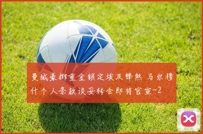 曼城豪掷重金锁定埃及锋煞 马尔穆什个人条款谈妥转会即将官宣